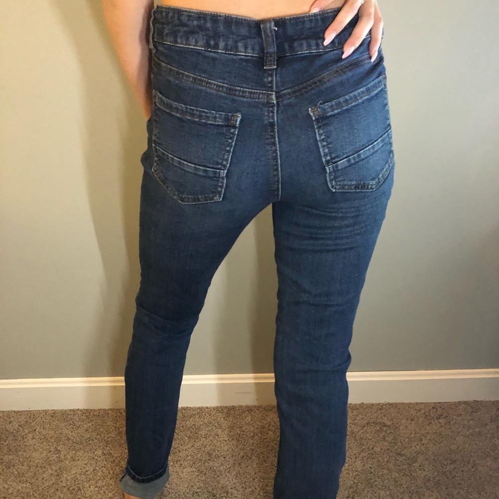 Slightly Ripped Skinny Jeans - Picture 2 of 2